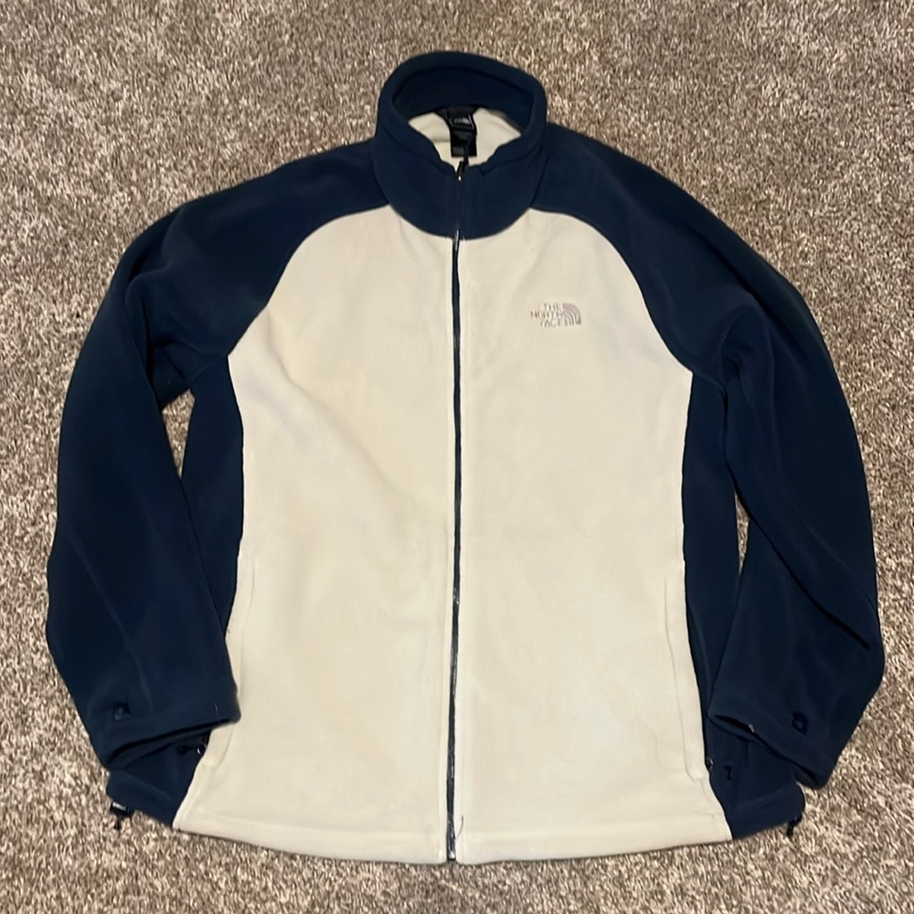 EUC Mens The Northface XL Beige/Navy